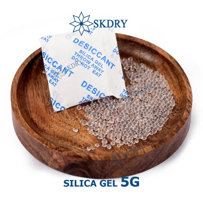 Nguyên lý hoạt động của hạt hút (Chống) ẩm Silica Gel màu trắng