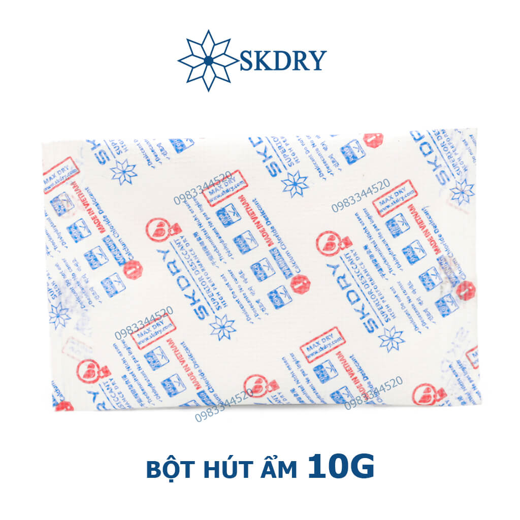 Bột hút ẩm công nghiệp 10 gram