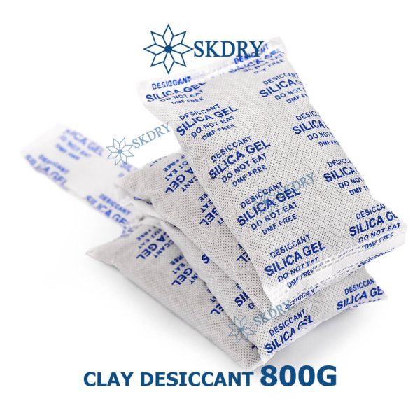 Gói hút ẩm công nghiệp Clay Desiccant 800G