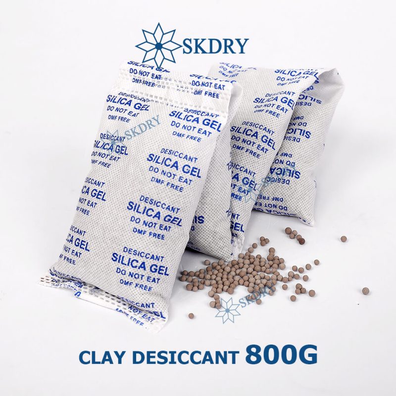 Nguyên lý hút ẩm của Hạt hút ẩm Clay Desiccant