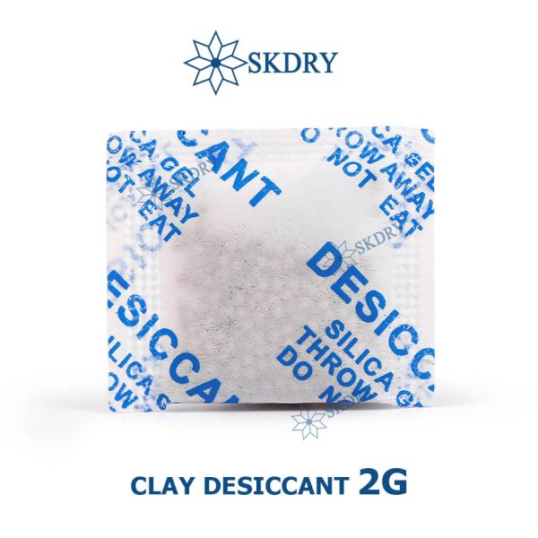 Gói hút ẩm công nghiệp Clay Desiccant 2G