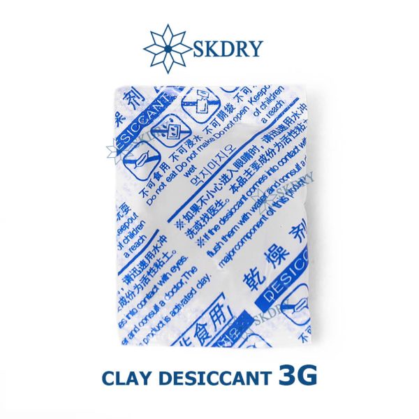 Gói hút ẩm Clay 3 Gram