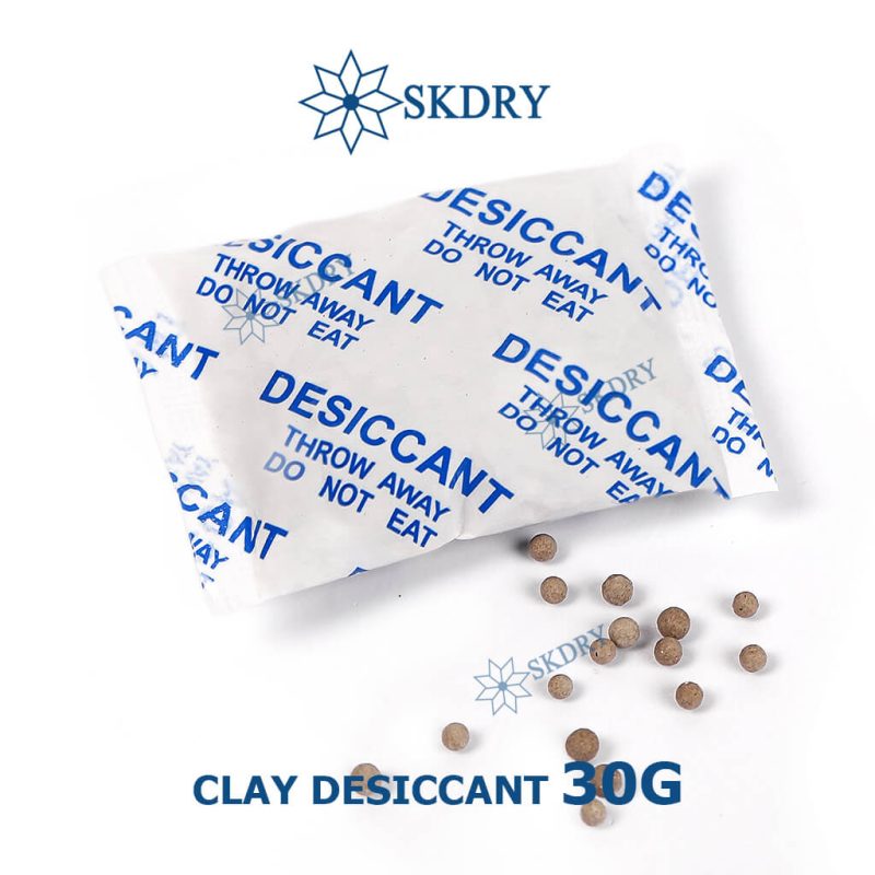 Gói hút ẩm công nghiệp Clay Desiccant 30G