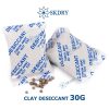 Gói hút ẩm công nghiệp Clay Desiccant 30G