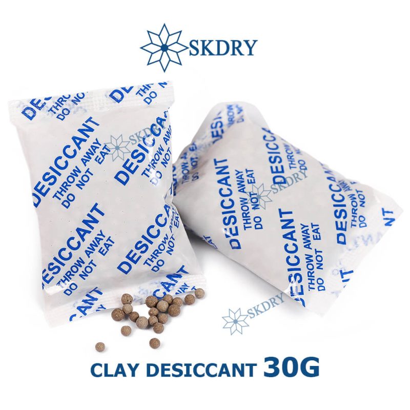 Nguyên lý hút ẩm của Hạt hút ẩm Clay Desiccant