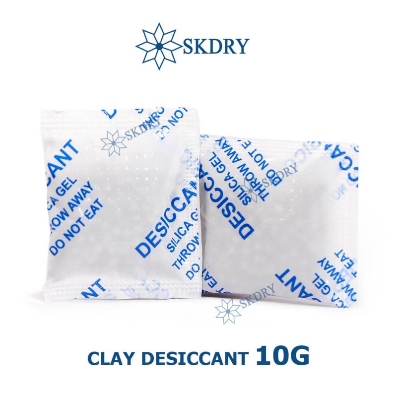 Gói hút ẩm công nghiệp Clay Desiccant 10G