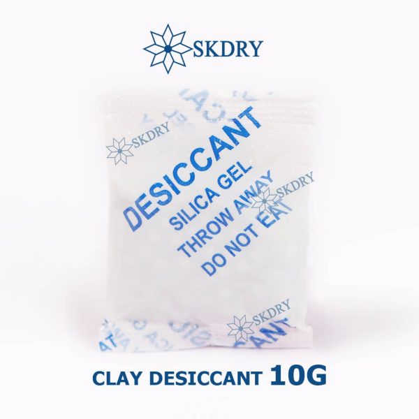 Gói hút ẩm công nghiệp Clay Desiccant 10G