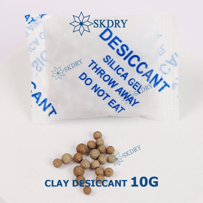 Nguyên lý hút ẩm của Hạt hút ẩm Clay Desiccant