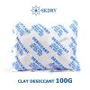 Gói hút ẩm công nghiệp Clay Desiccant 100G