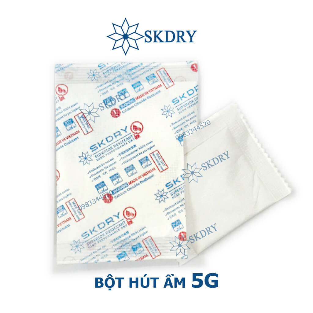 Gói bột hút ẩm 5g