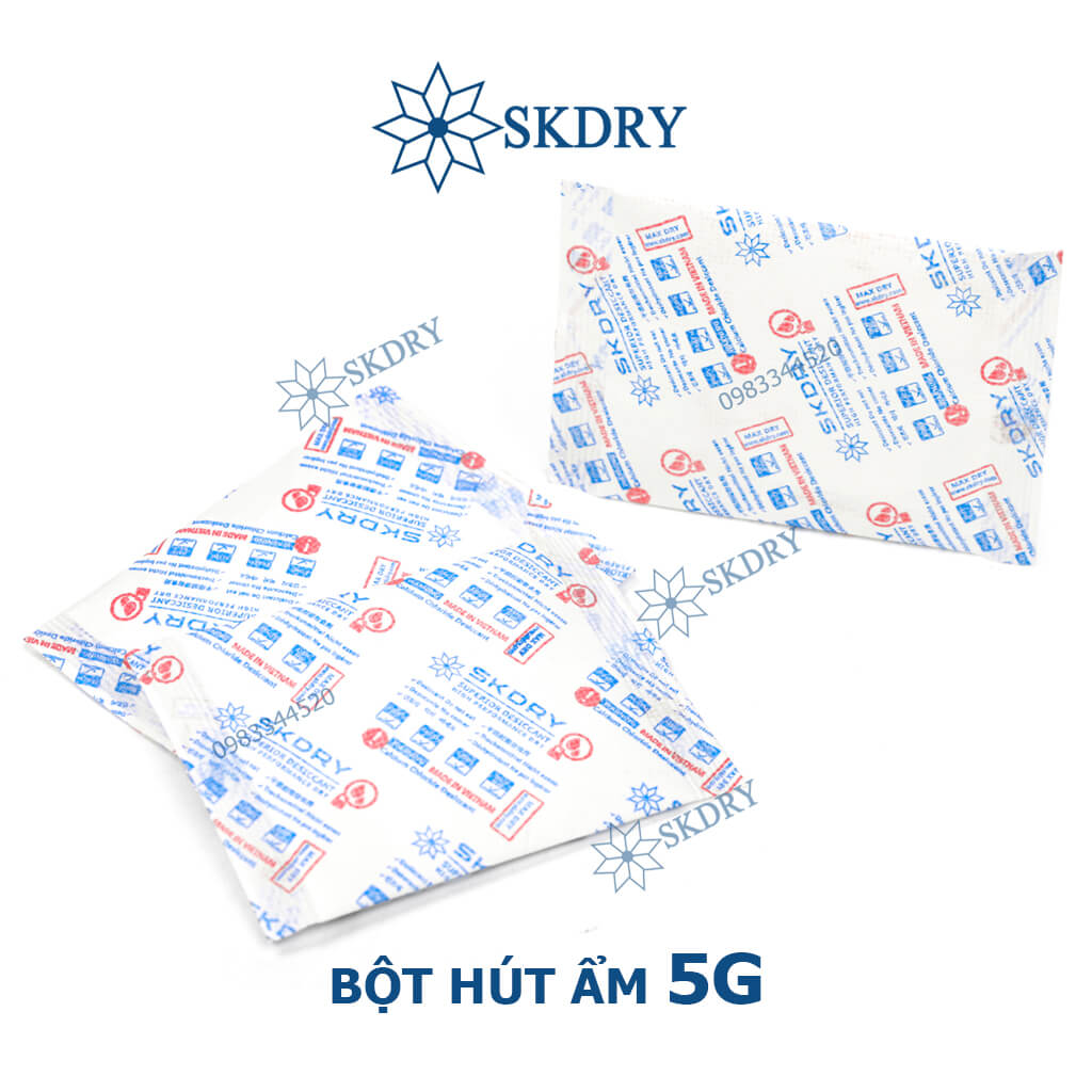 Gói bột hút ẩm 5g